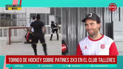 Torneo de hockey sobre patines 3x3 en el Club Talleres